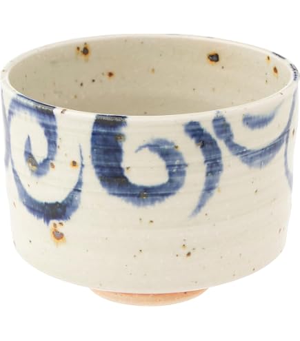 Amazon.co.jp: 小川幸彦志戸呂天恵窯茶碗共箱茶道具抹茶碗【c-189
